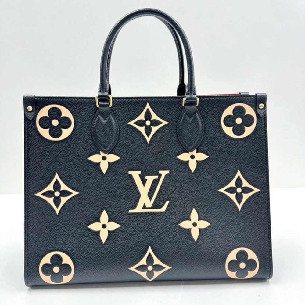 Louis Vuitton Empreinte Monogram Handbag OnTheGo Brown